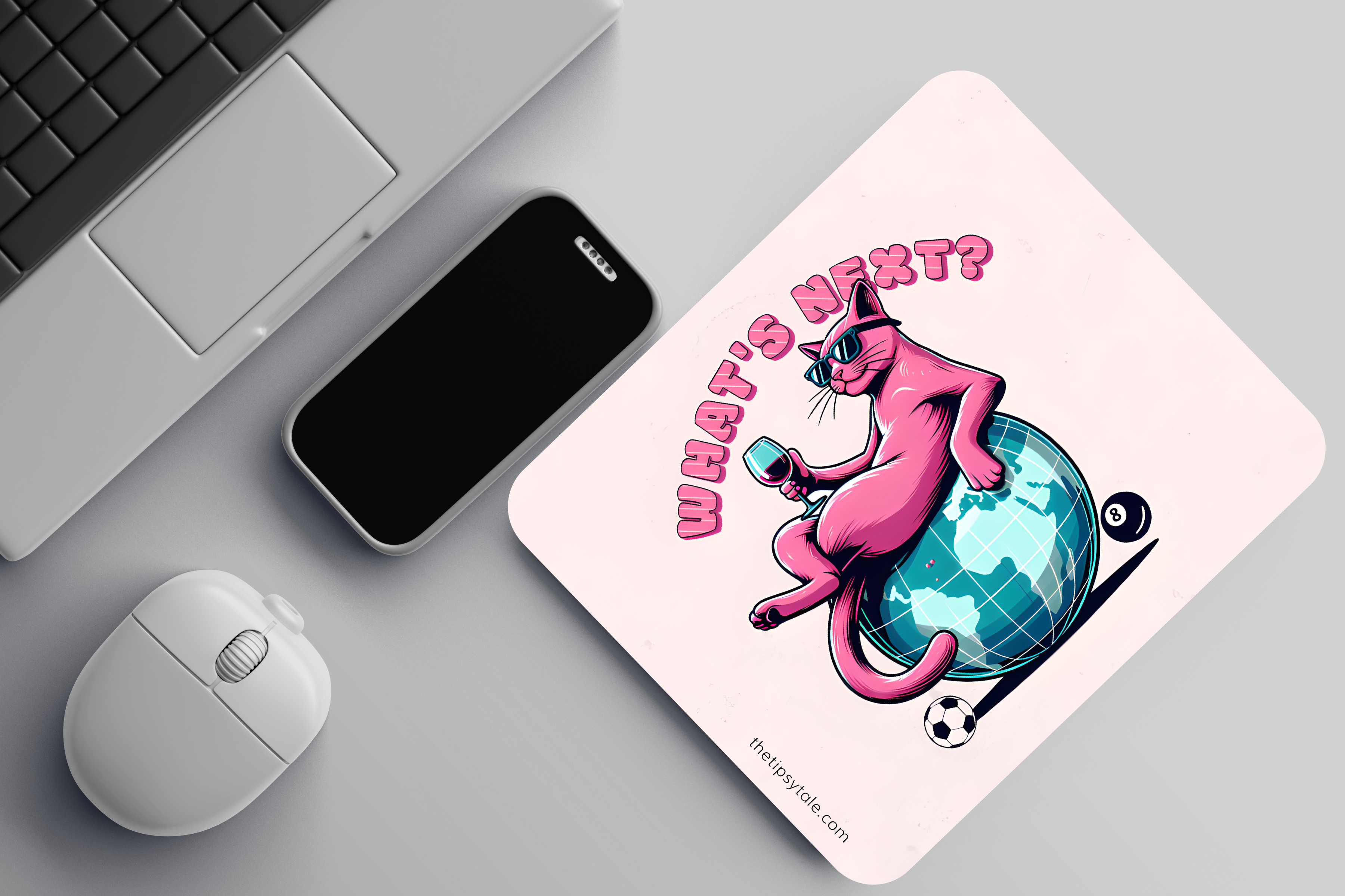 "What Next" Mousepad – Enhance Your Workspace with Style