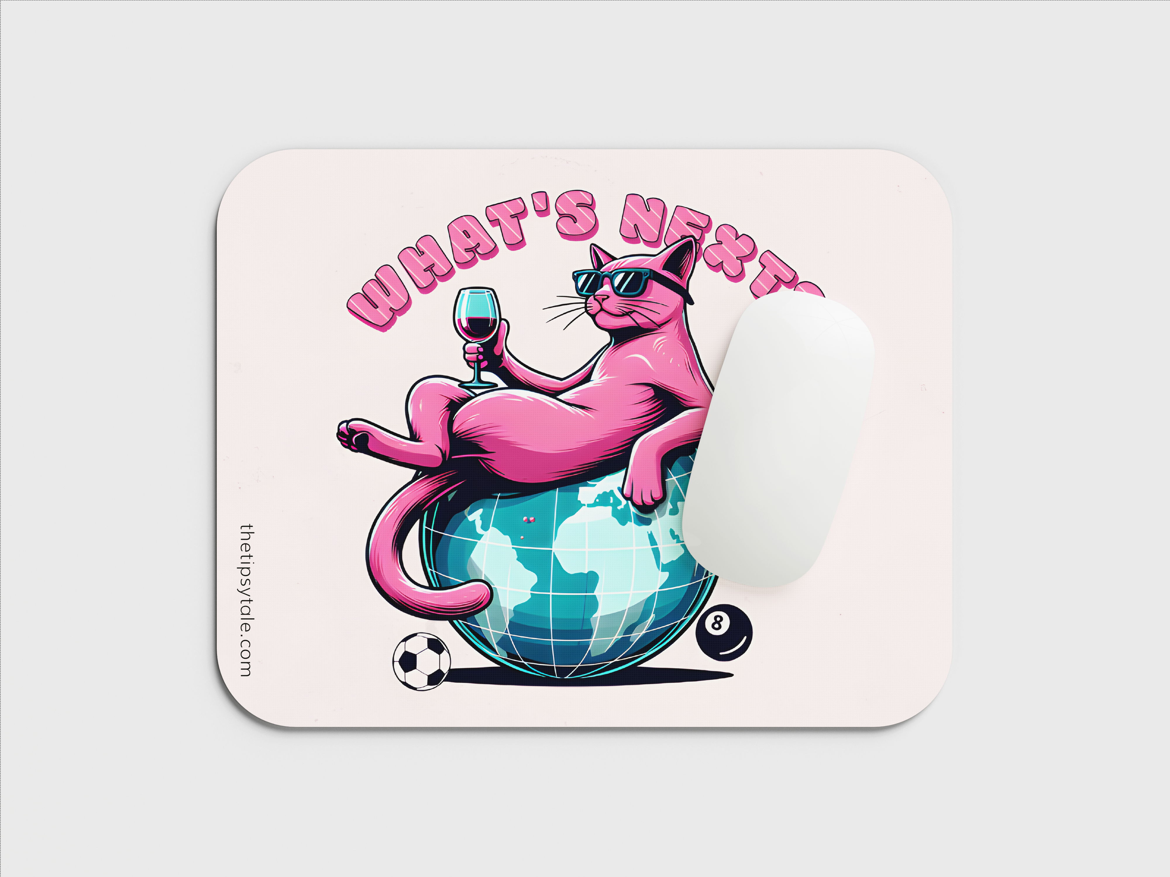 "What Next" Mousepad – Enhance Your Workspace with Style