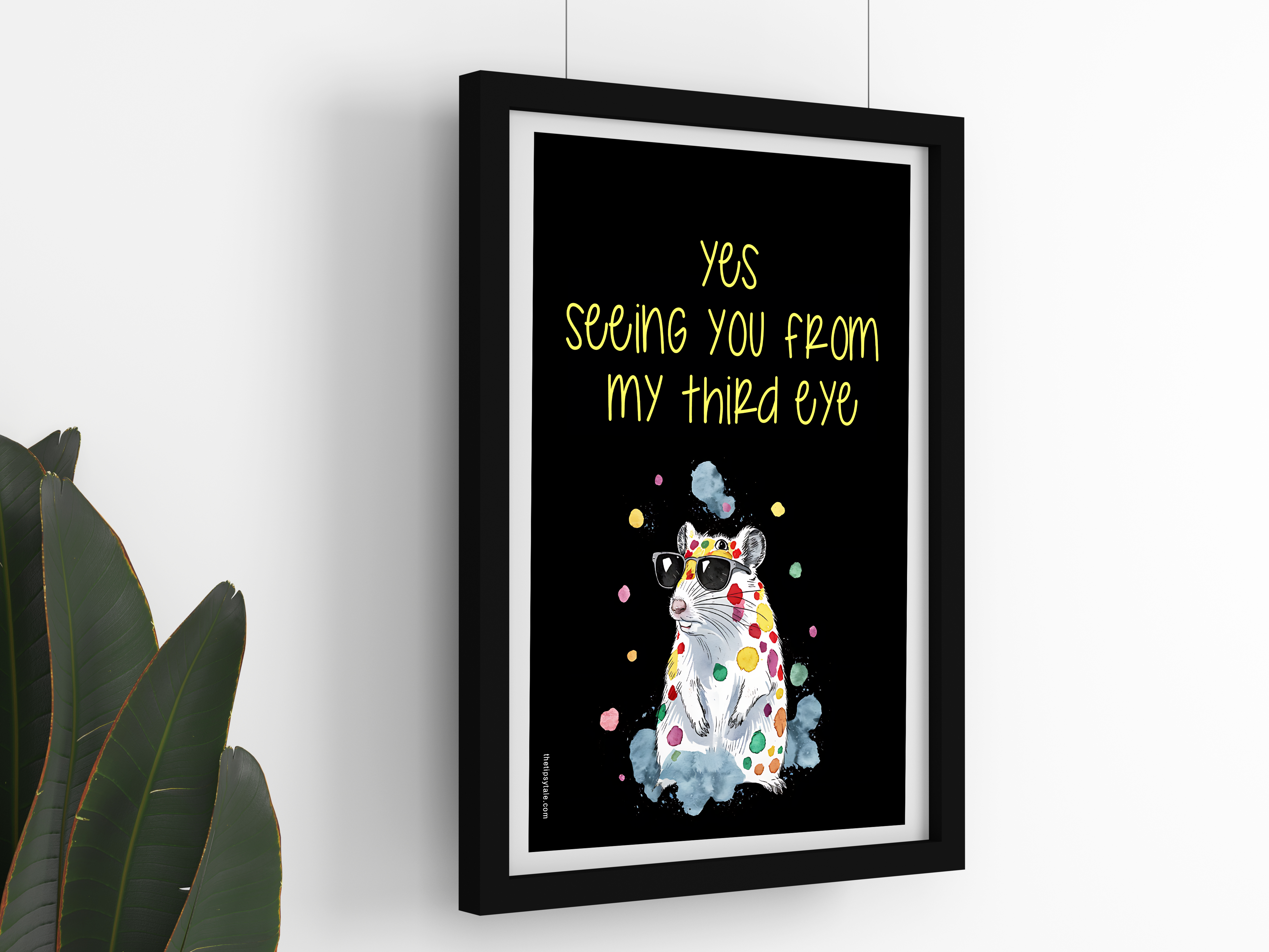 "Beyond the 2 eyes" Poster – Add a Touch of Personality to Your Space