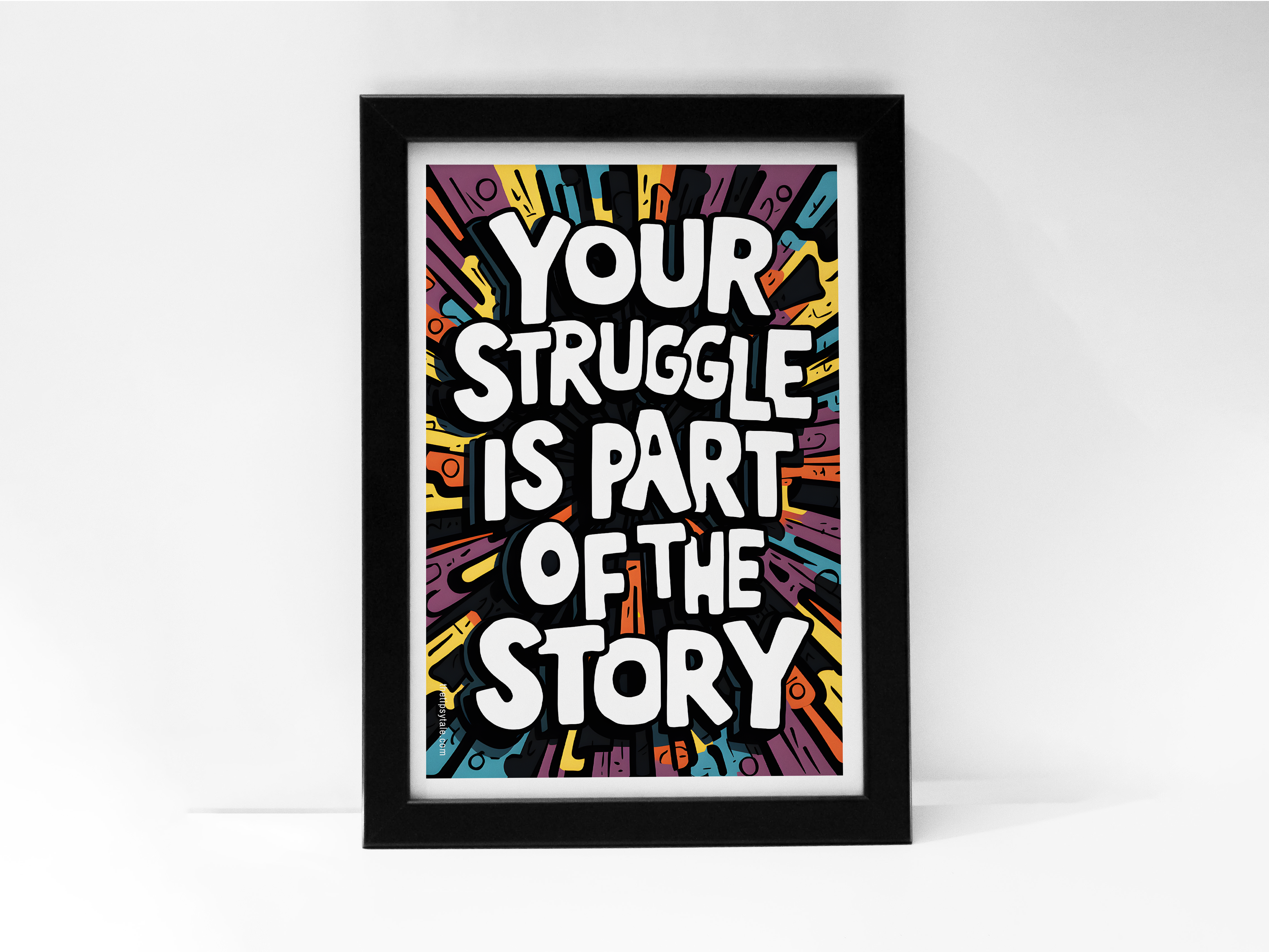 "Uplifting Strike" Poster – Add a Touch of Personality to Your Space