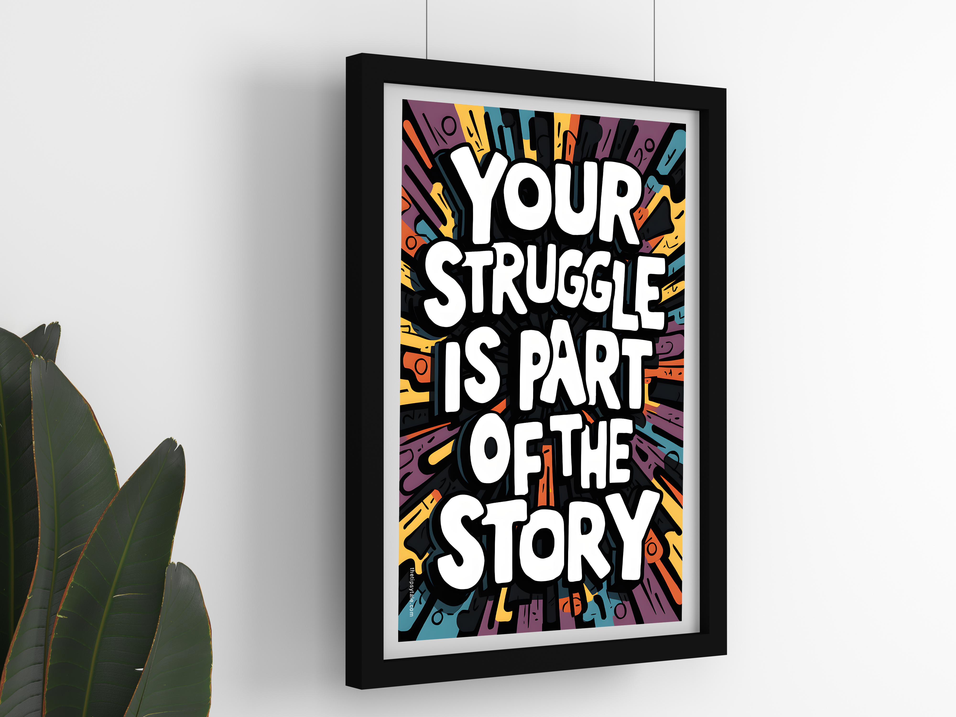 "Uplifting Strike" Poster – Add a Touch of Personality to Your Space