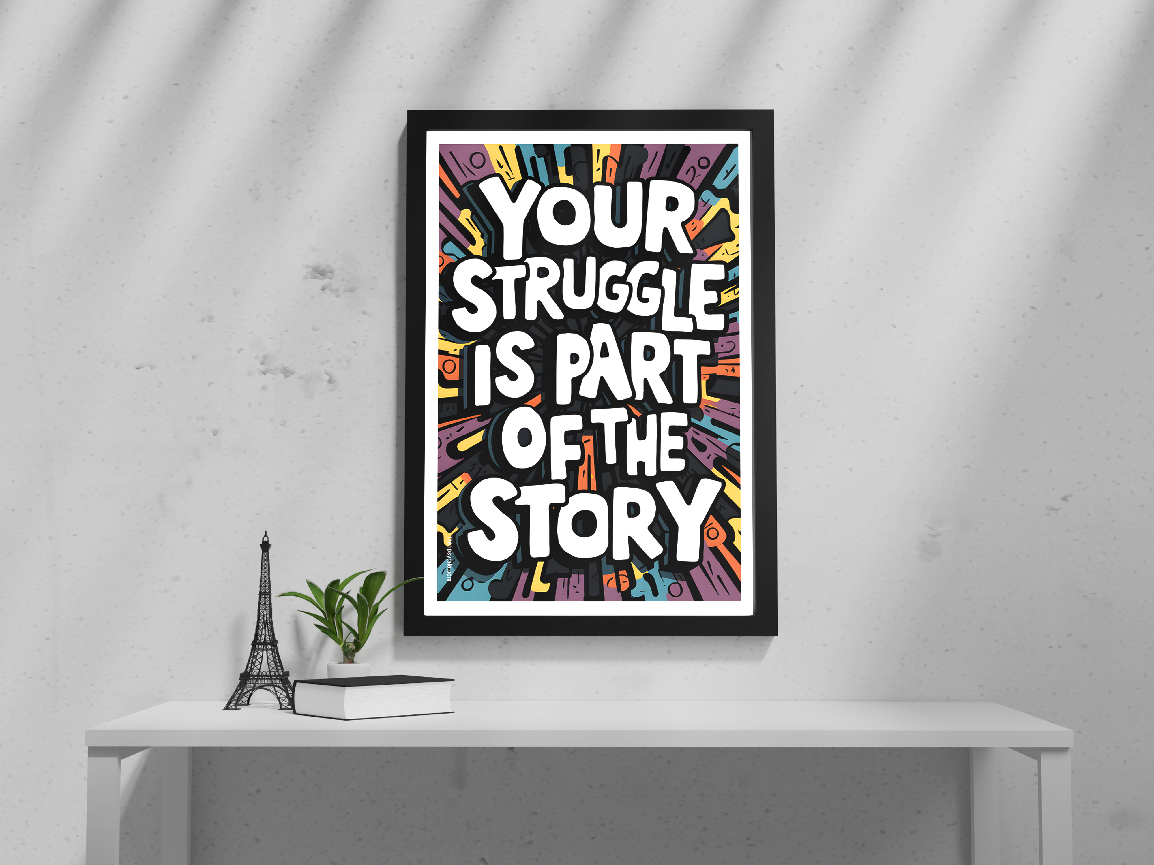 "Uplifting Strike" Poster – Add a Touch of Personality to Your Space