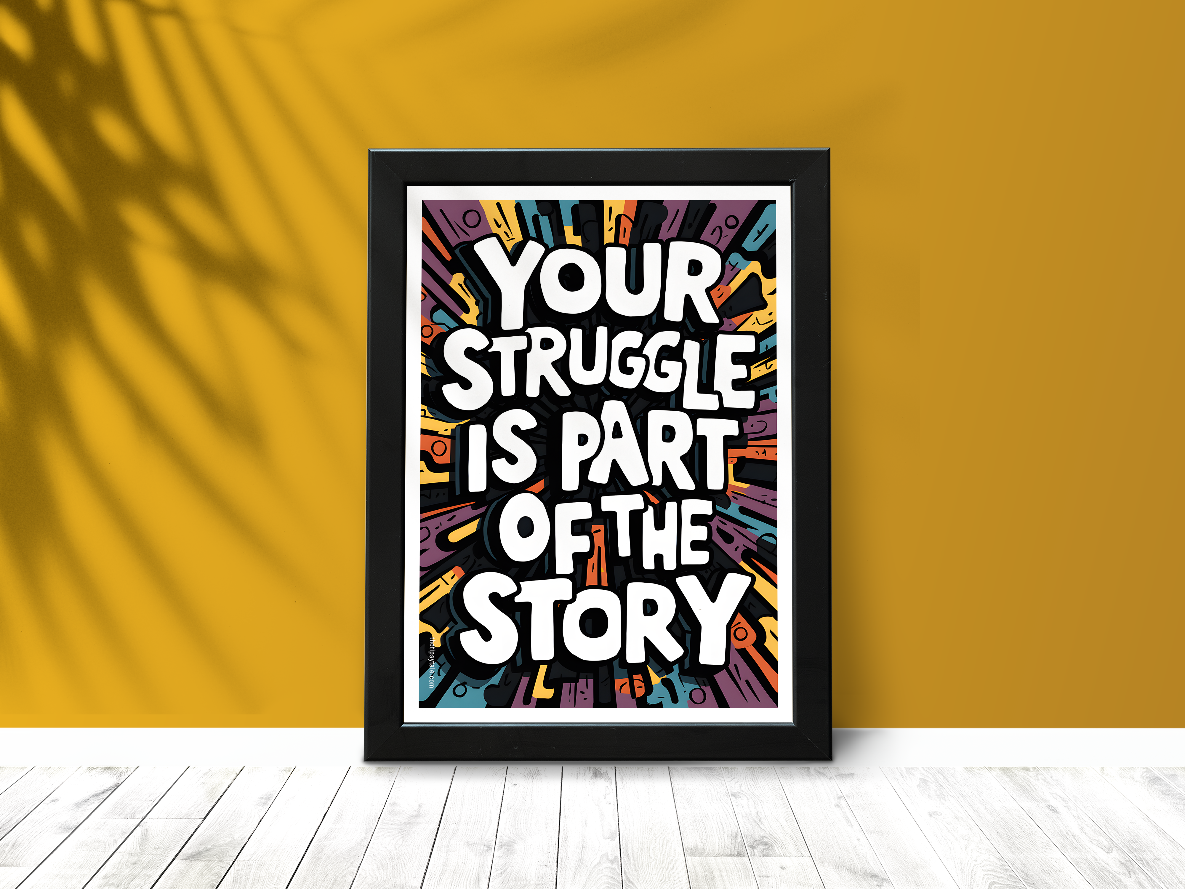 "Uplifting Strike" Poster – Add a Touch of Personality to Your Space