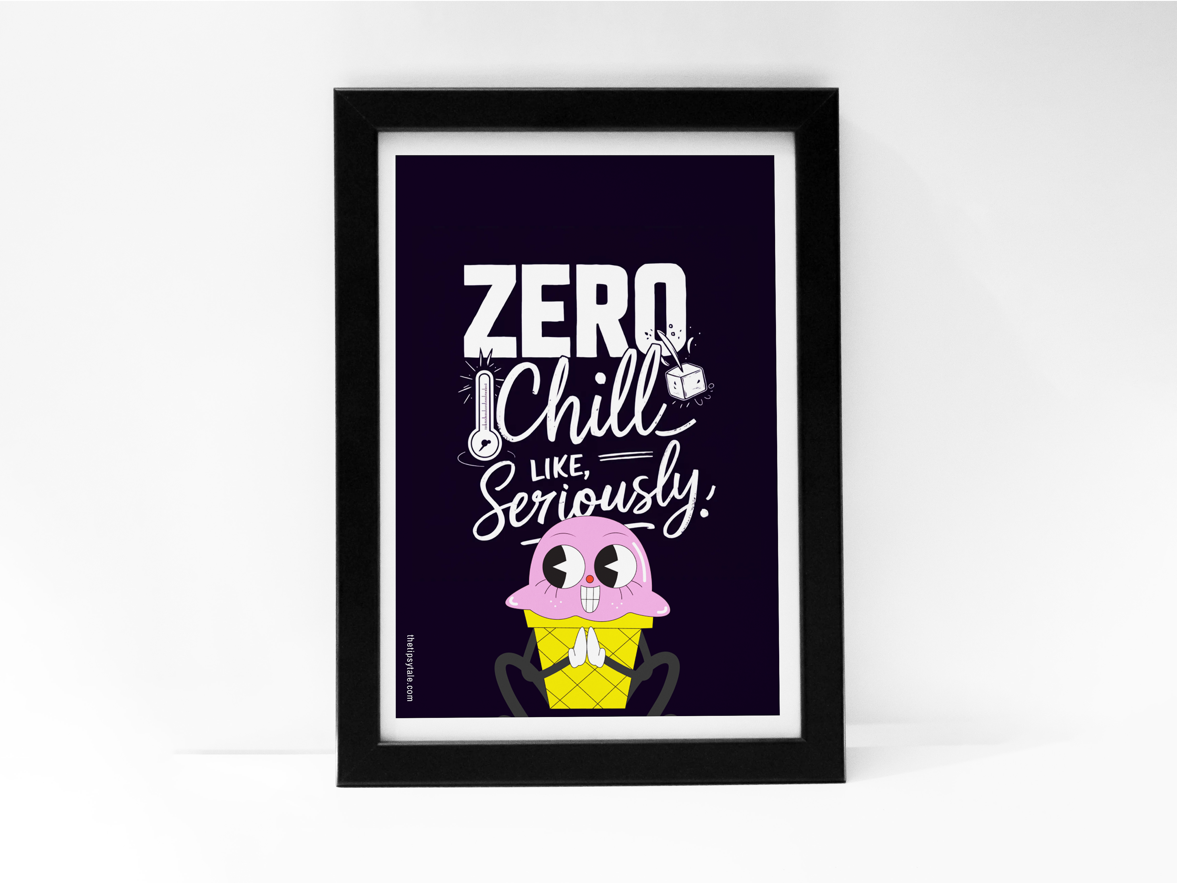 "100% Extra, 0% Chill" Poster – Add a Touch of Personality to Your Space