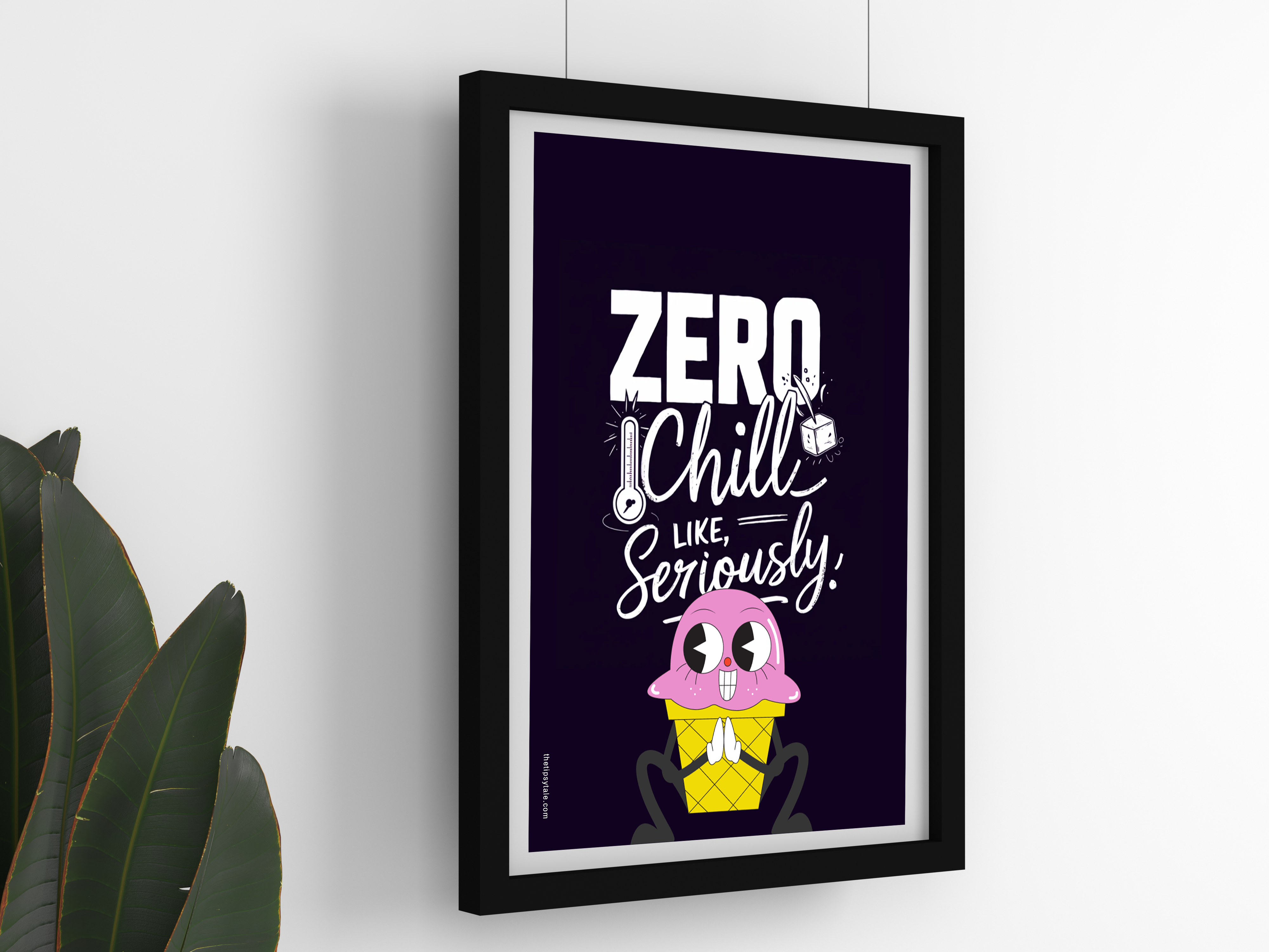 "100% Extra, 0% Chill" Poster – Add a Touch of Personality to Your Space