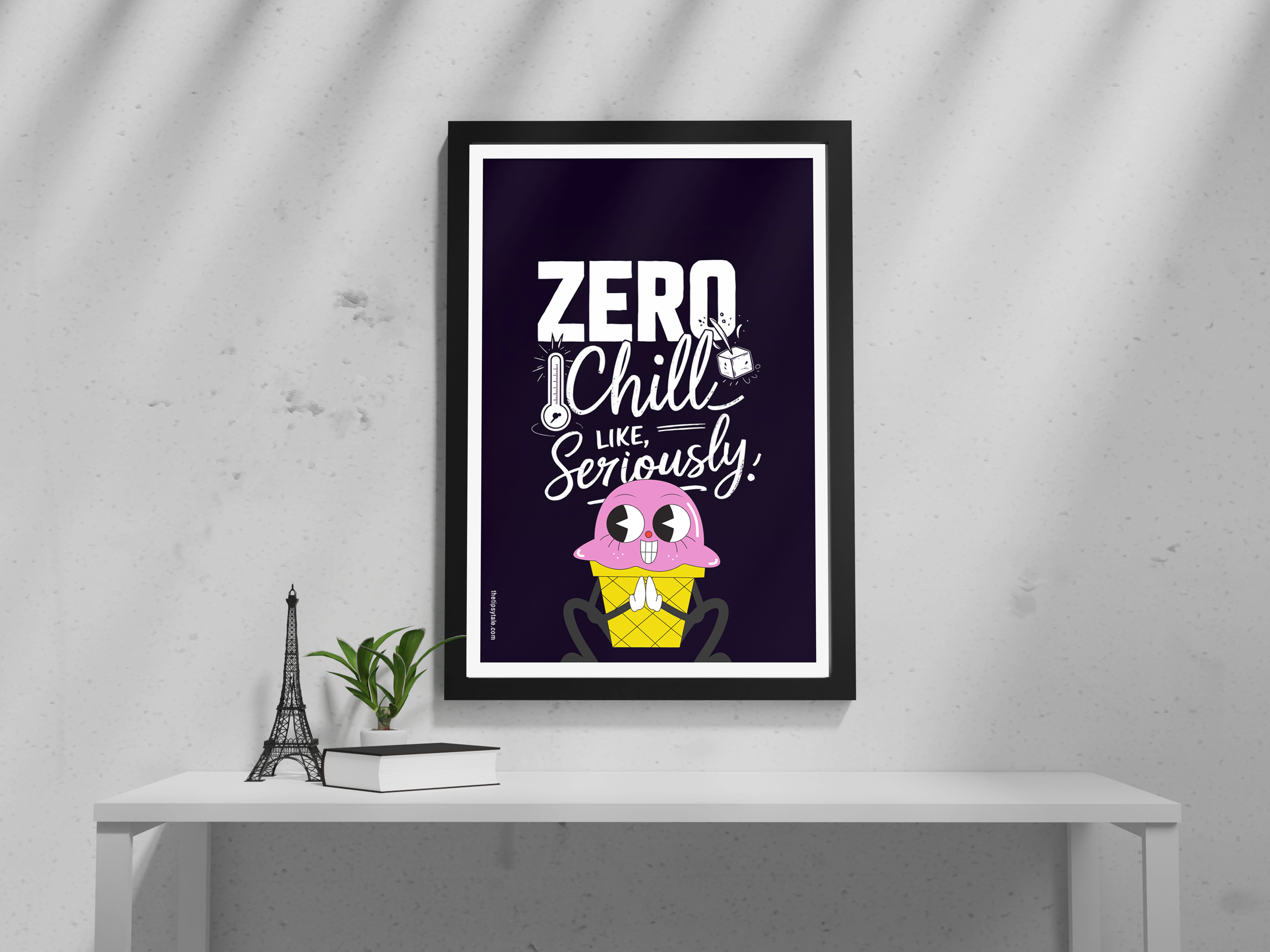 "100% Extra, 0% Chill" Poster – Add a Touch of Personality to Your Space