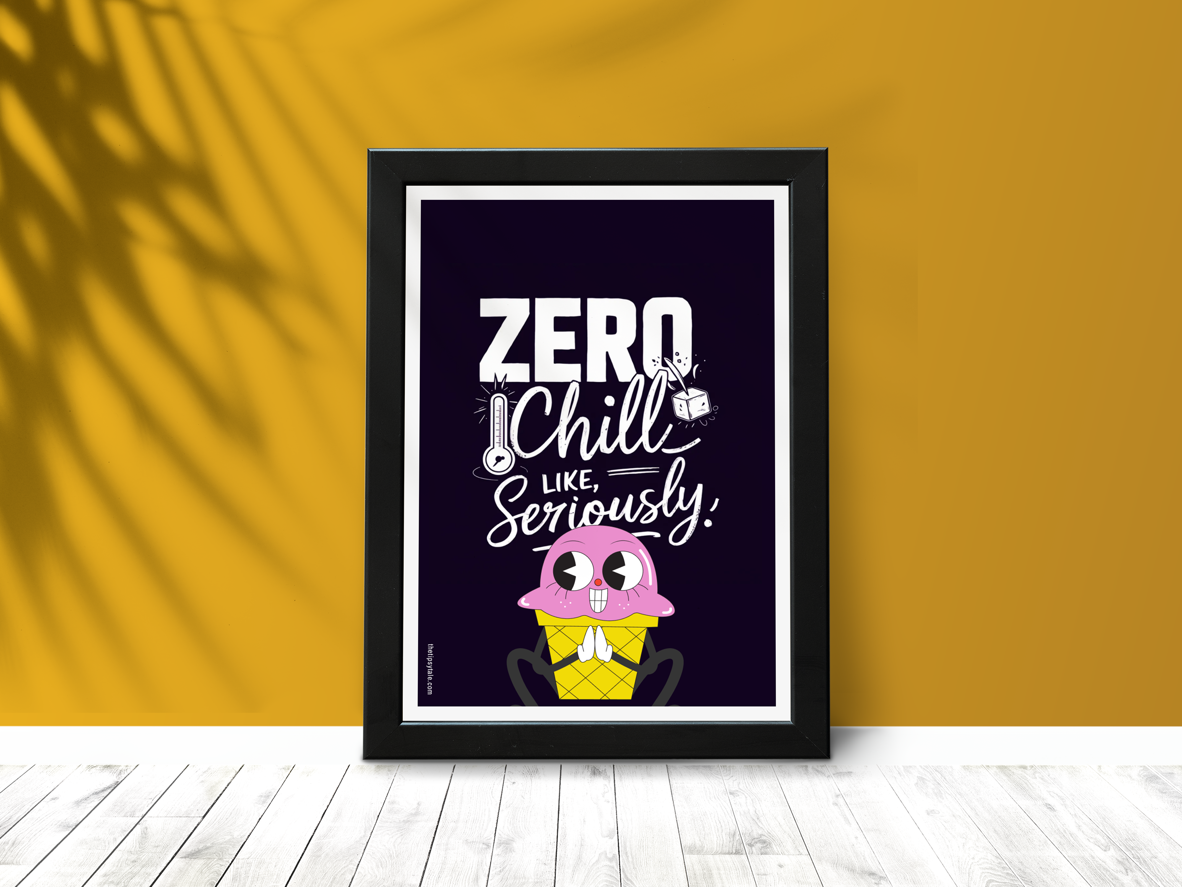 "100% Extra, 0% Chill" Poster – Add a Touch of Personality to Your Space