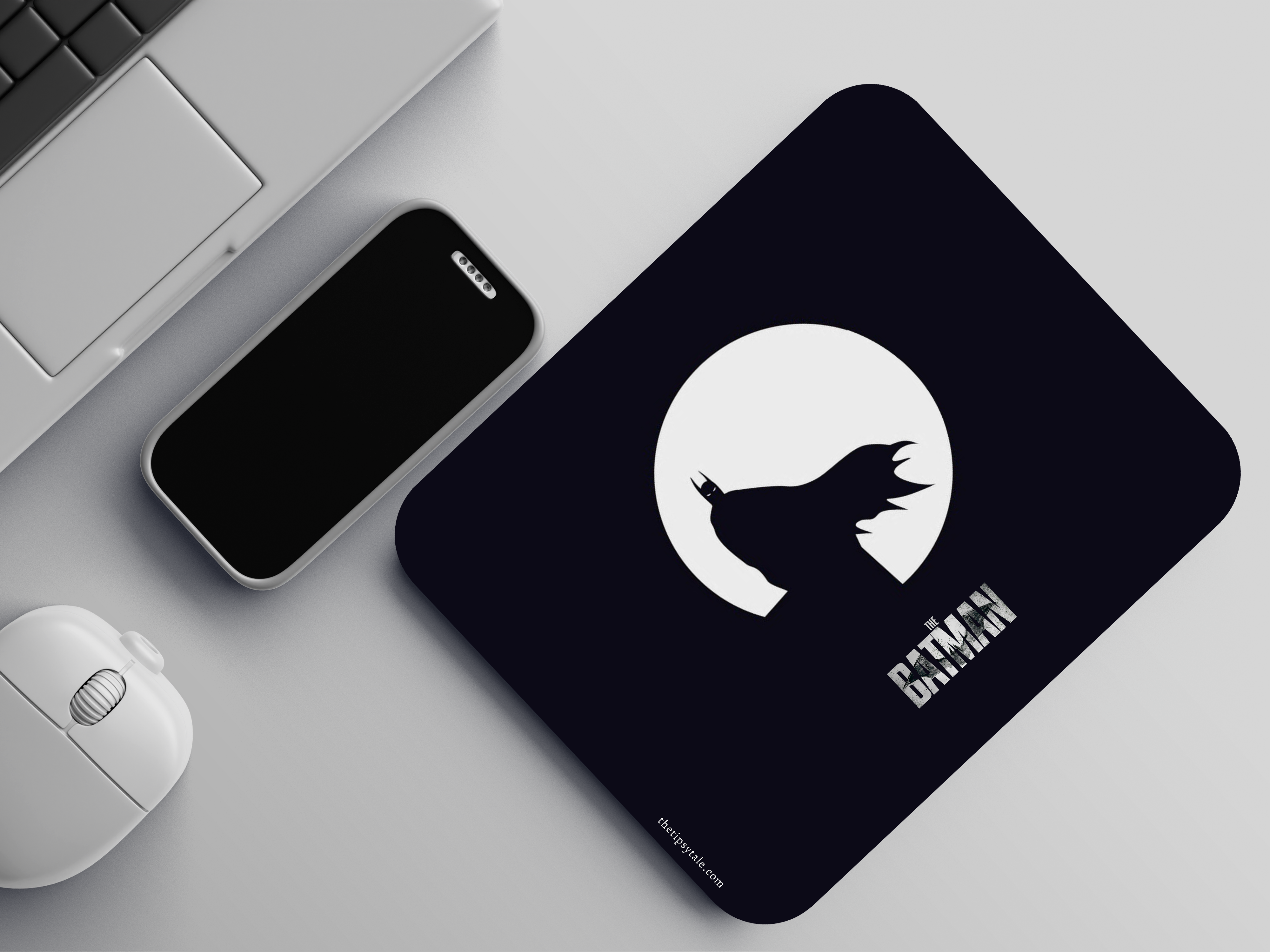 "BatMan DC- Moon Version" Mousepad  Enhance Your Workspace with Style