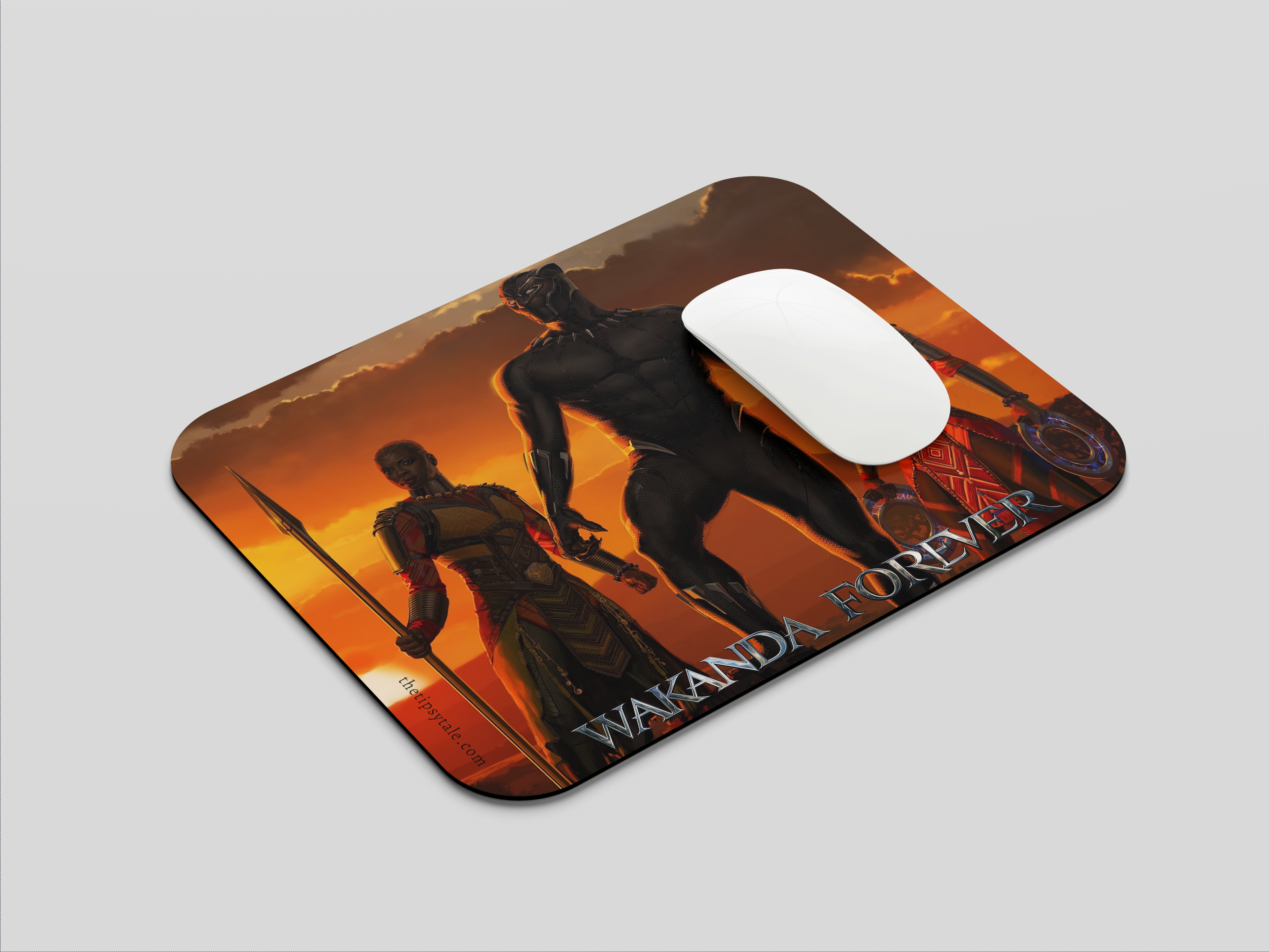 "BLACK PANTHER-War" Mousepad  Enhance Your Workspace with Style