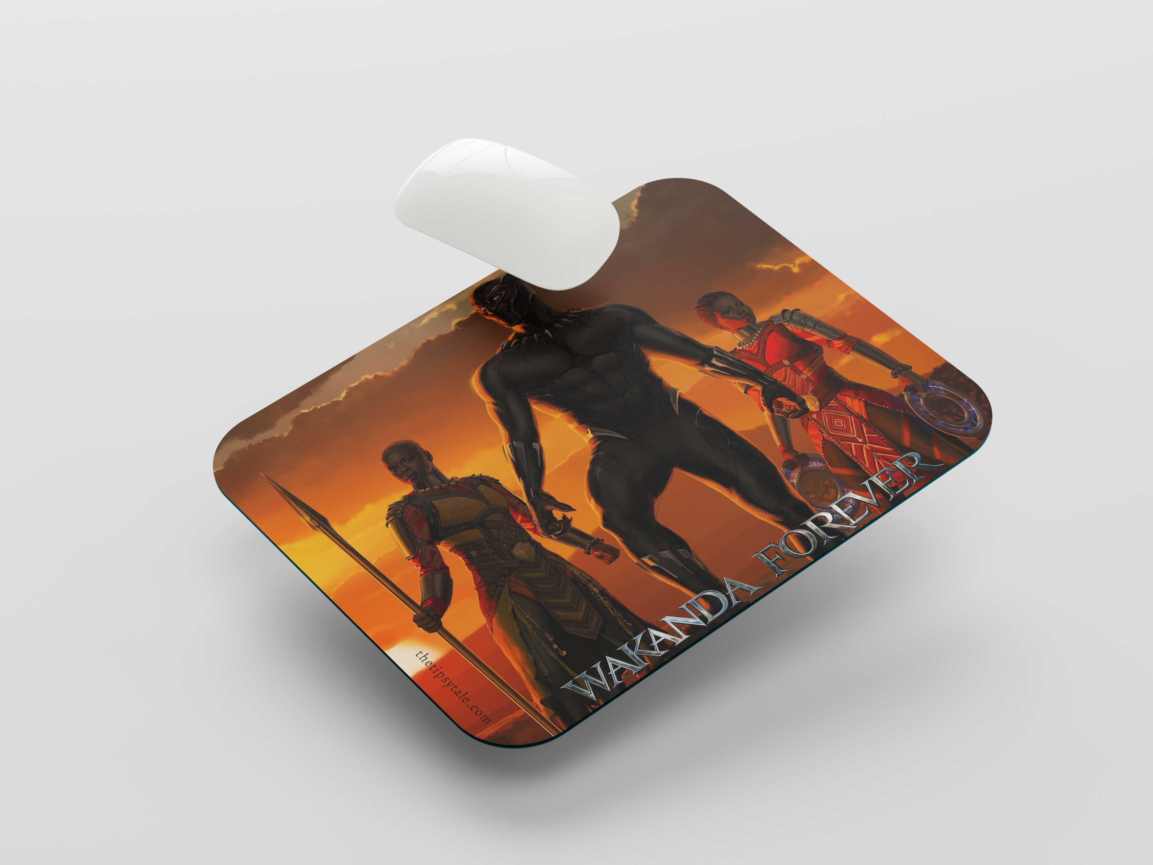 "BLACK PANTHER-War" Mousepad  Enhance Your Workspace with Style