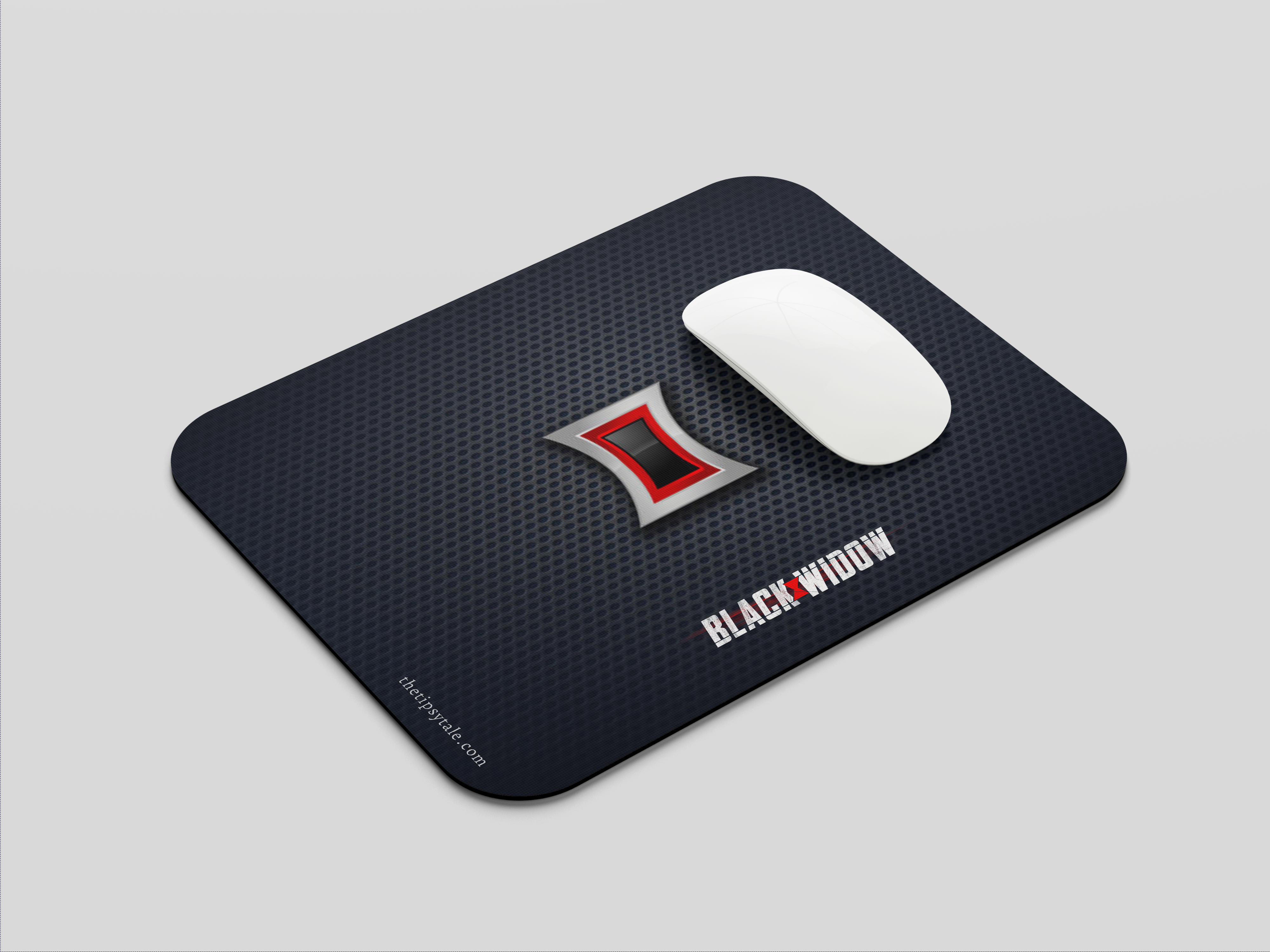 "BLACK WIDOW " Mousepad  Enhance Your Workspace with Style