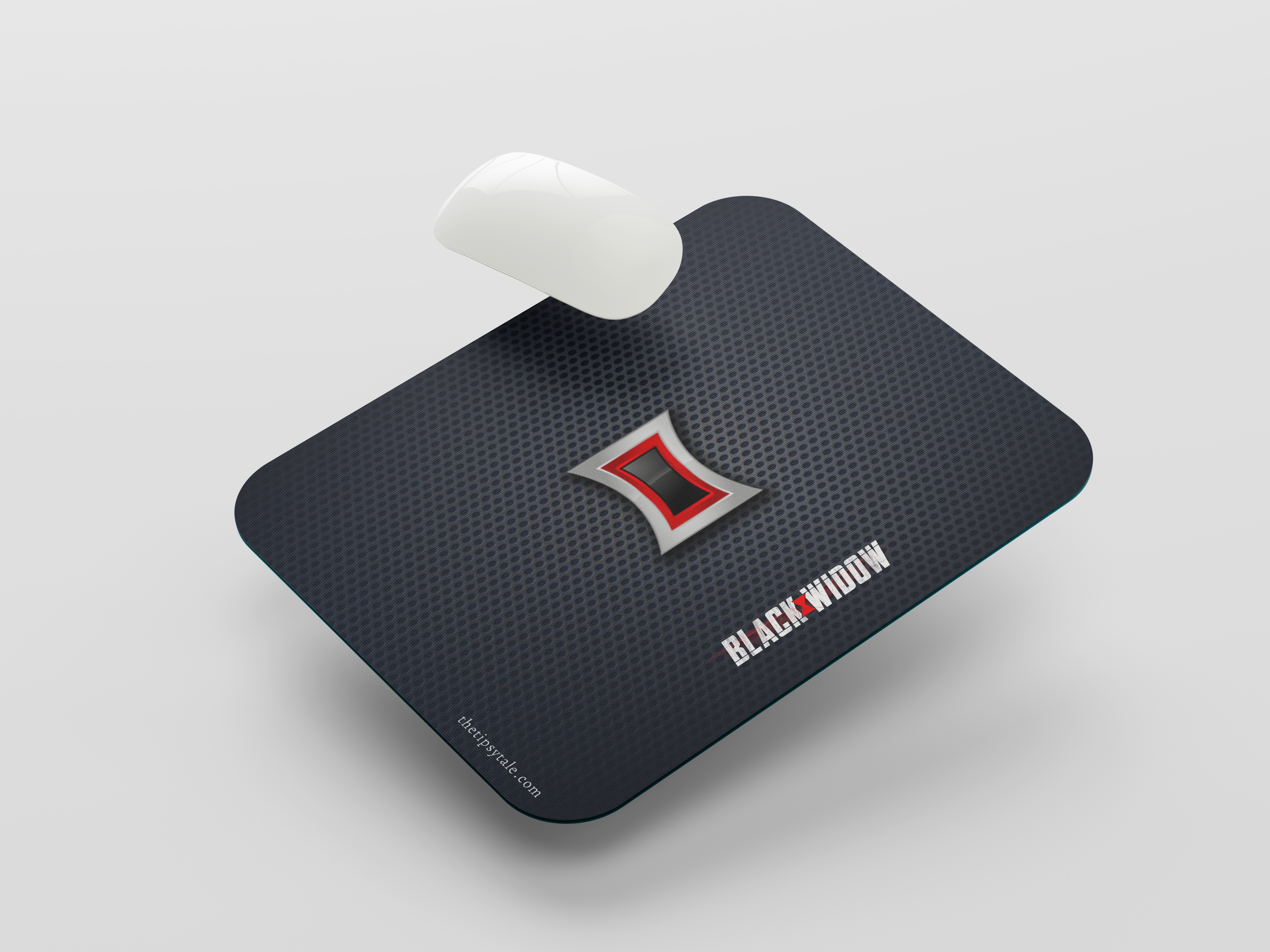 "BLACK WIDOW " Mousepad  Enhance Your Workspace with Style