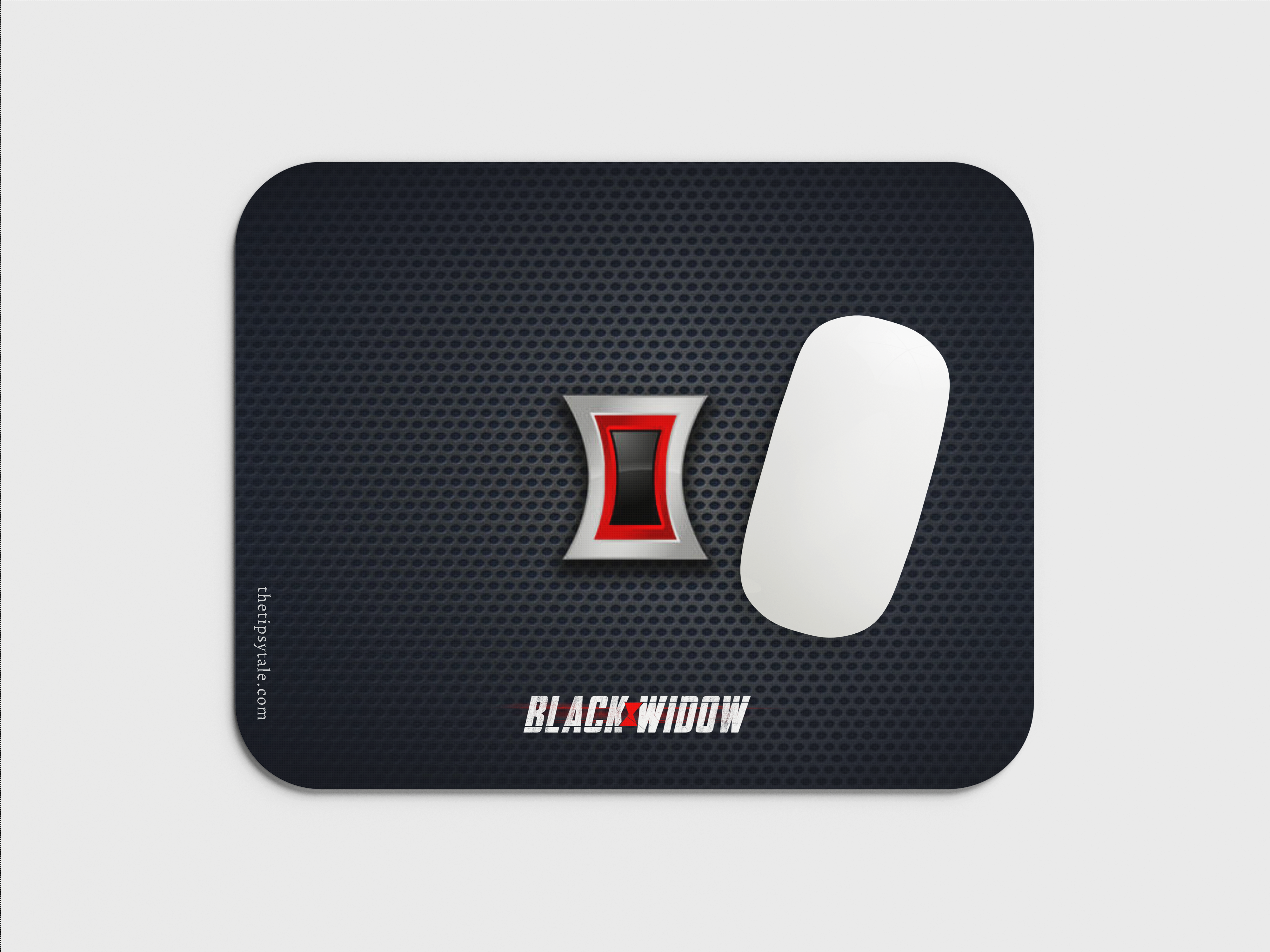 "BLACK WIDOW " Mousepad  Enhance Your Workspace with Style