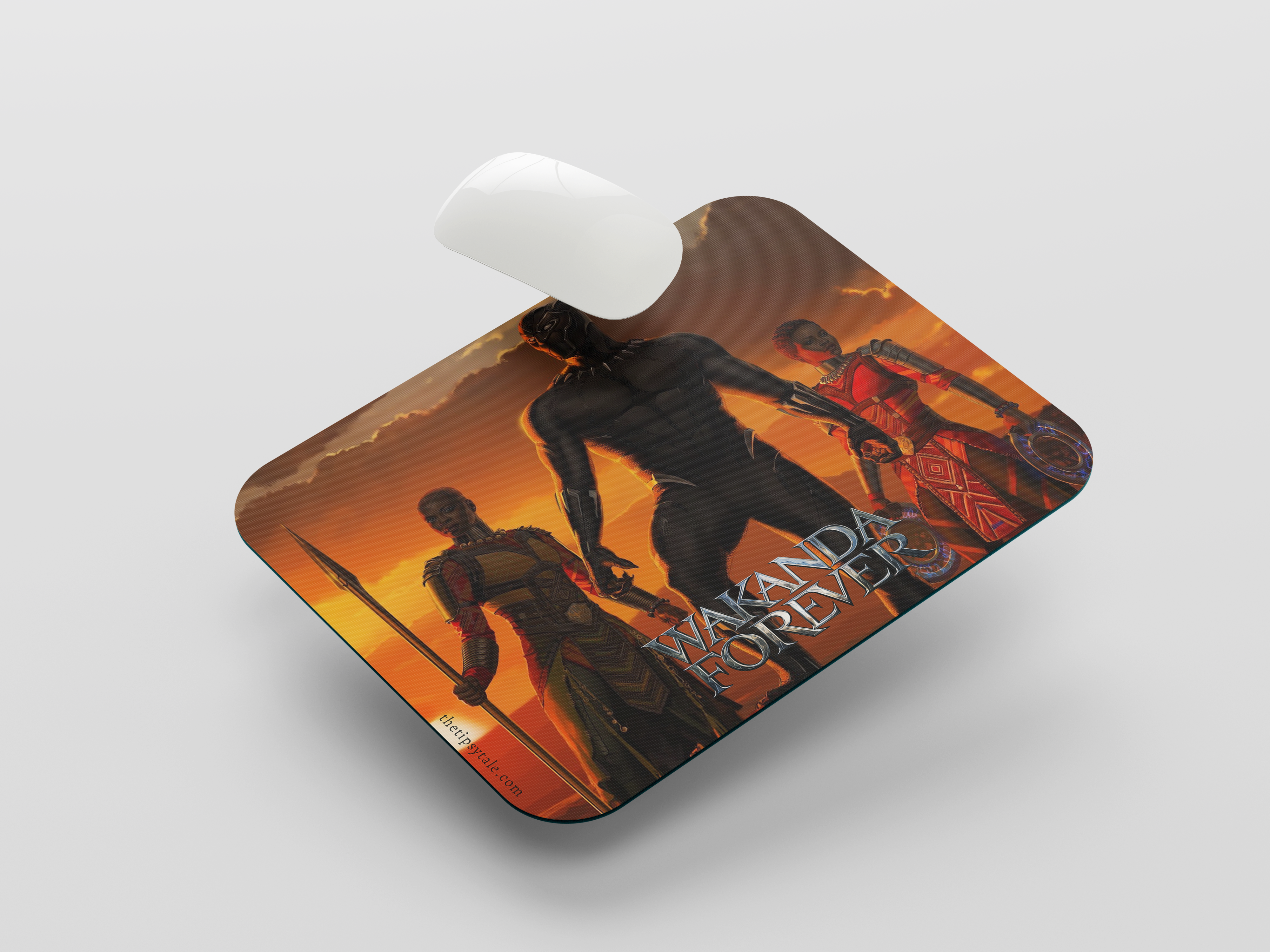 "BLACK PANTHER-War Time" Mousepad  Enhance Your Workspace with Style